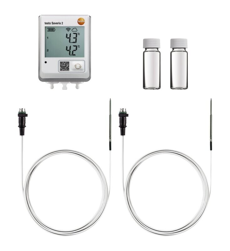 testo Saveris 2 - Set zur Temperaturüberwachung im Kühlschrank