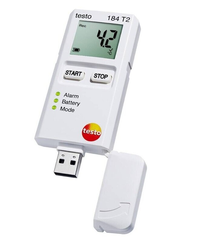 testo 184 T2 - Temperatur-Datenlogger für Transportüberwachung