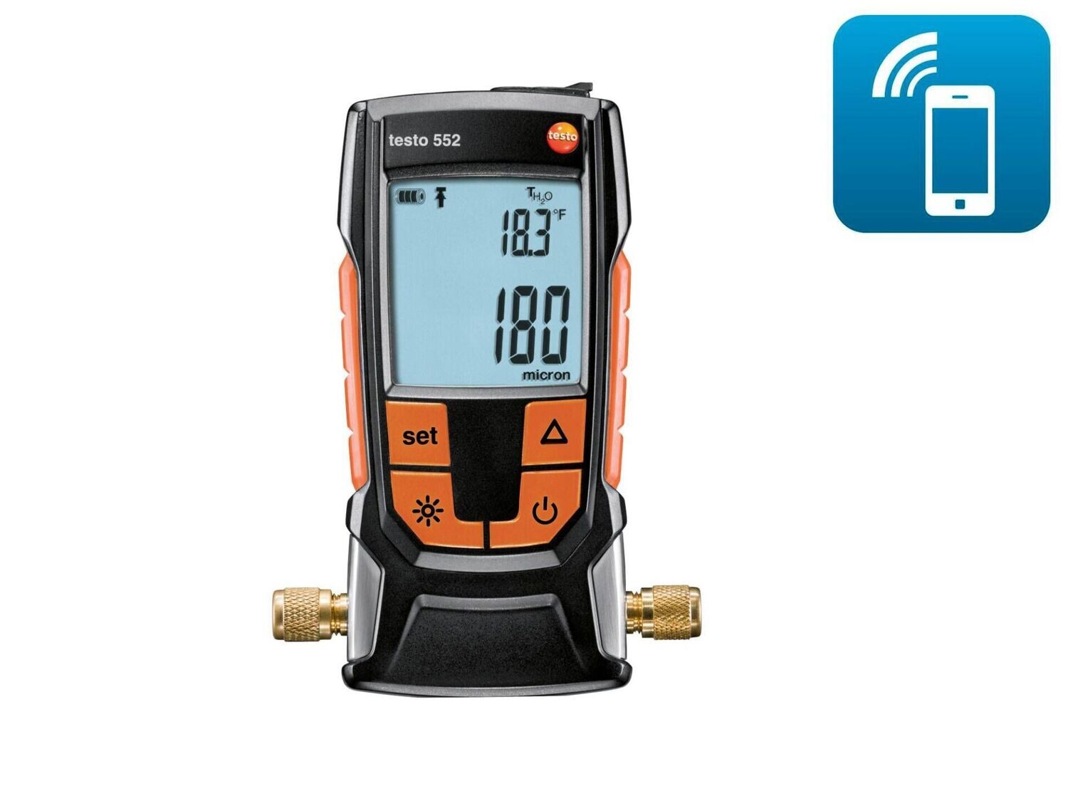 testo 552 - Vakuummessgerät mit Bluetooth®