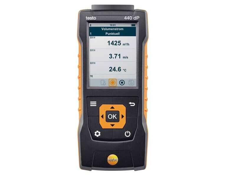 testo 440 dP - Klimamessgerät inkl. Differenzdrucksensor