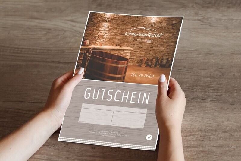 Verwöhn-Gutschein Verwöhn-Gutschein "Zeit zu zweit" (Print@home)