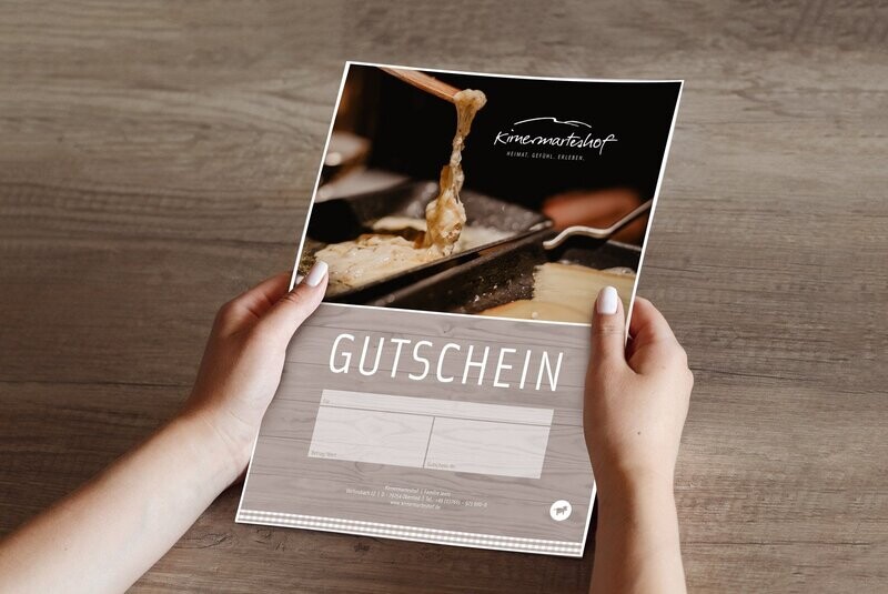 Gutschein Gutschein "Käsepfännle" für 2 Personen (Print@home)