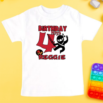 Birthday Ninja t-shirt