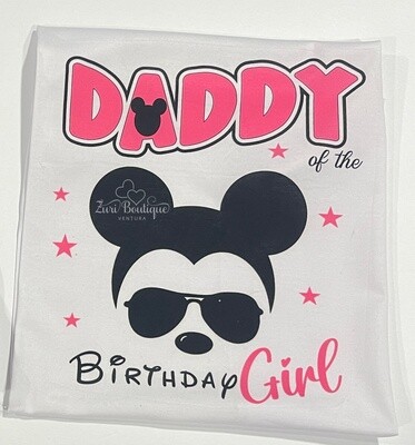 Minnie Birthday Girl Family T-shirts