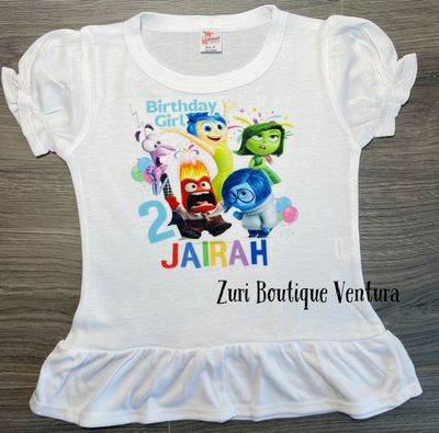 Inside Out One Birthday Shirt