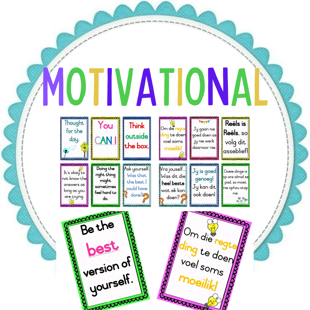 Motivational PLAKKATE/POSTERS