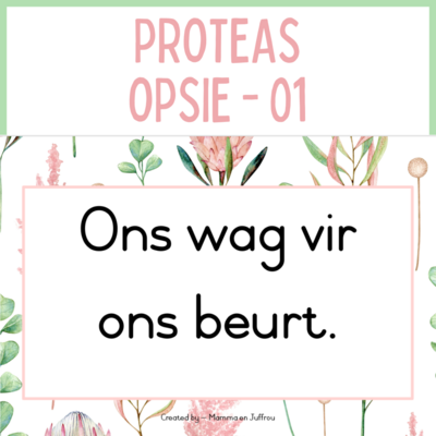 Proteas - OPSIE 01