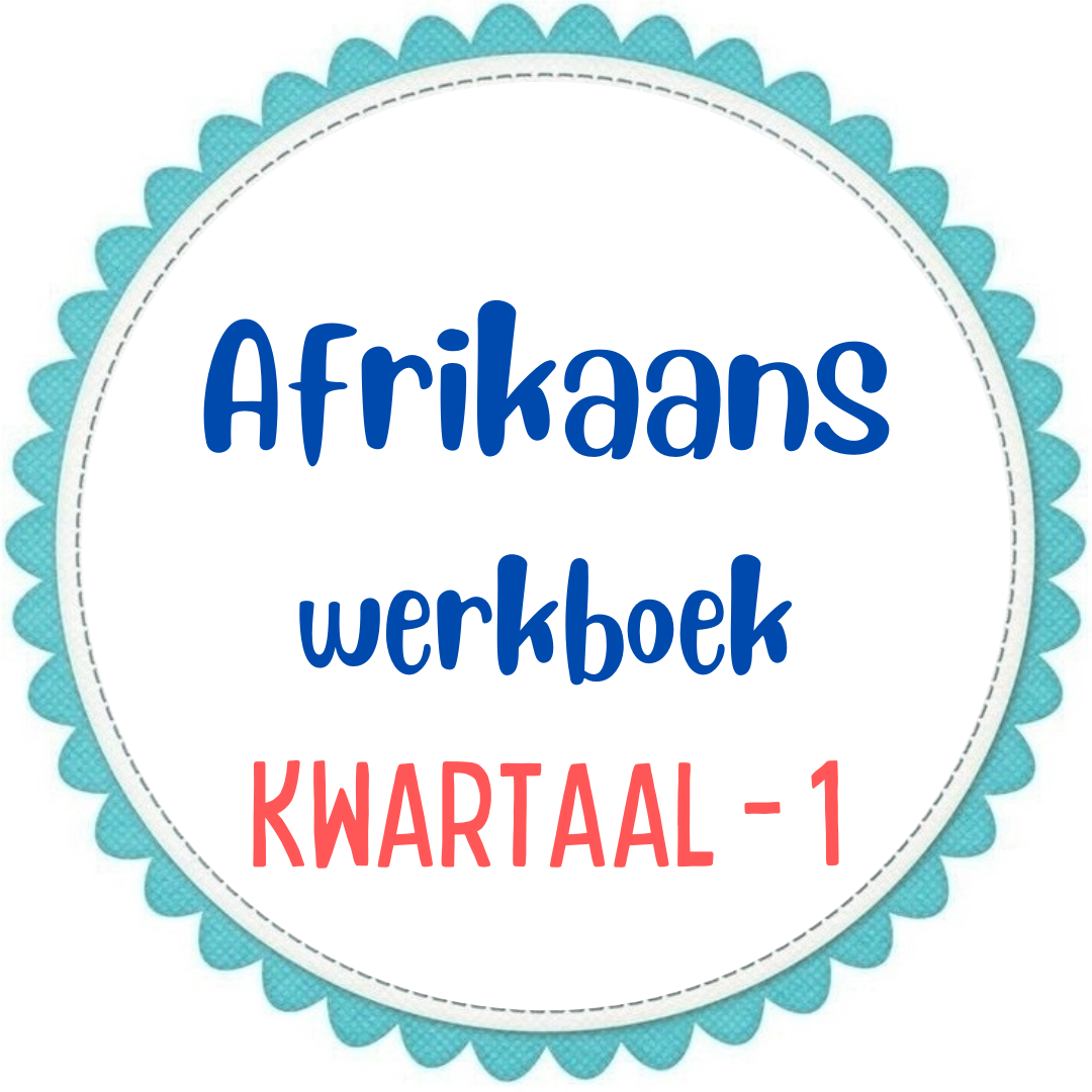 Graad 1 Afrikaans Werkkaarte KW1