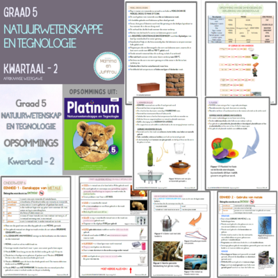 Graad 5 Kwartaal 2 Opsommings