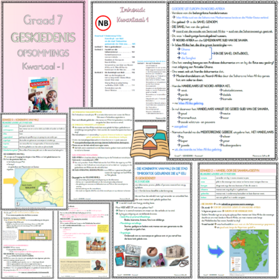 Graad 7 Sosiale Wetenskappe-Geskiedenis KW1 (VANDAG)