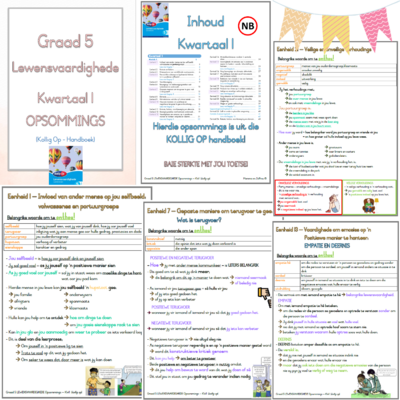 Graad 5 Lewensvaardighede KW1 (KOLLIG OP)