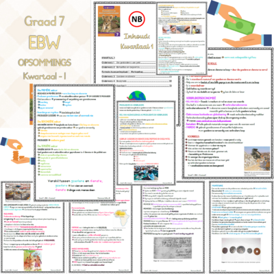 Graad 7 EBW KW1 (KEN EN VERSTAAN)