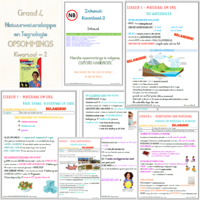 Graad 4 Natuurwetenskappe en Tegnologie KW2 (OXFORD)