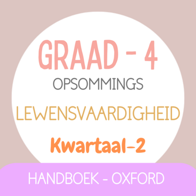 Graad 4 Lewensvaardighede KW2 (OXFORD)