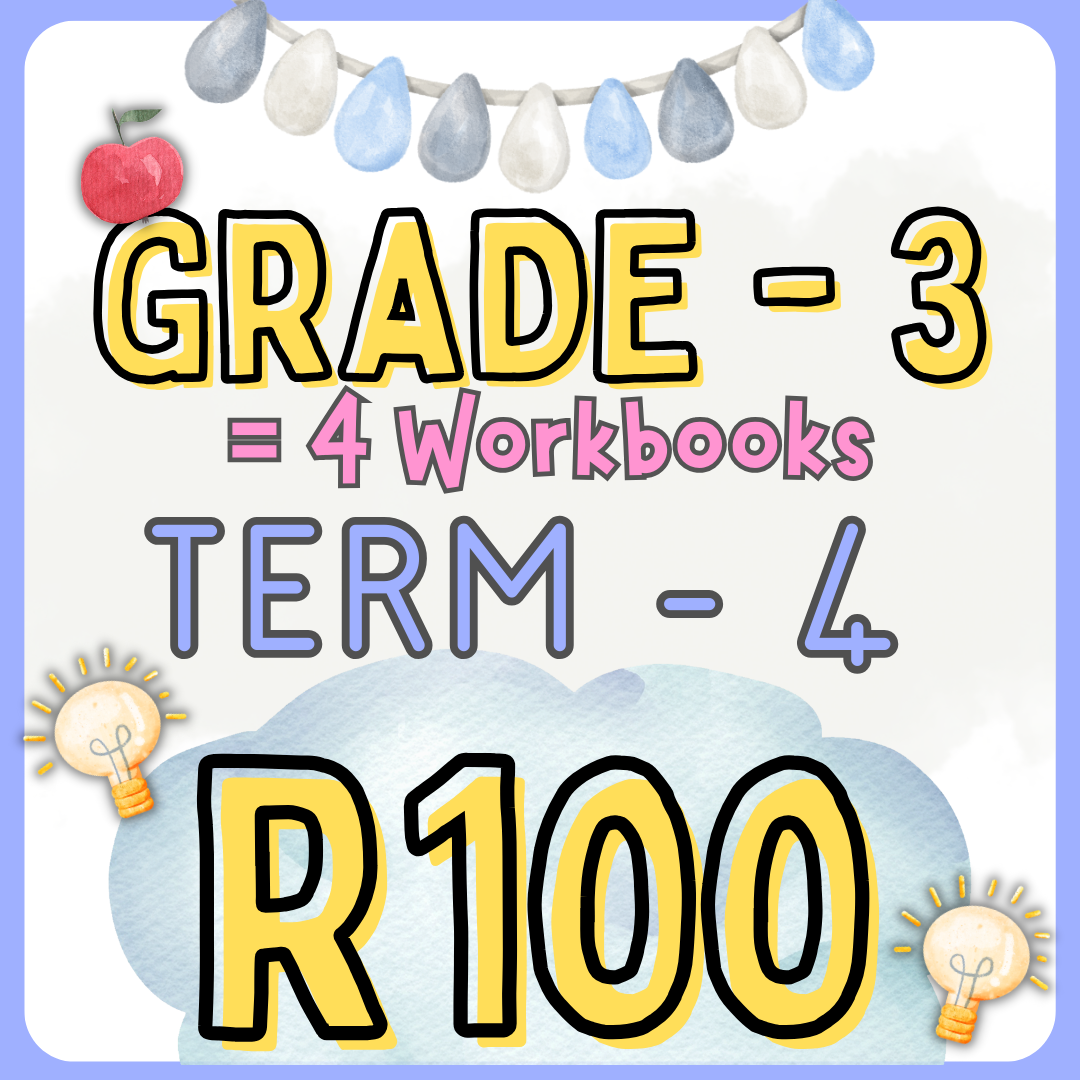 **Grade 3 - TERM 4 package**