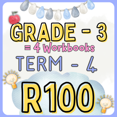 **Grade 3 - TERM 4 package**