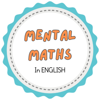 Mental Maths Werkvelle - ENGLISH