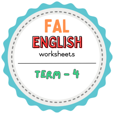 Graad 3 English FAL Werkkaarte KW 4