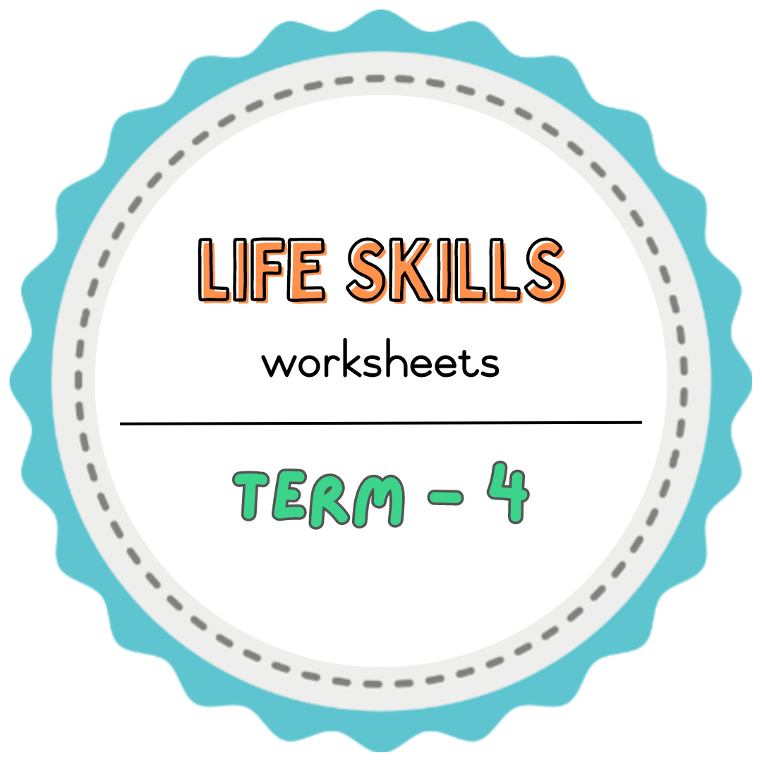 Graad 3 Lewensvaardigheid Werkkaarte - KW 4 ENGELS