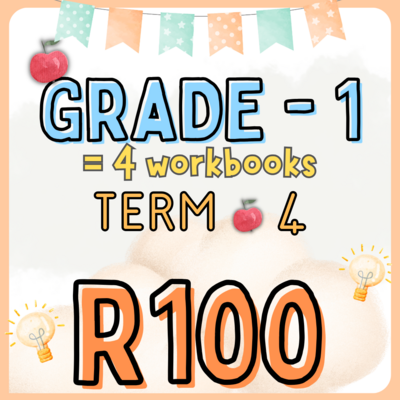 **Grade 1 - TERM 4 package**
