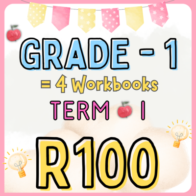 **Grade 1 - TERM 1 package**