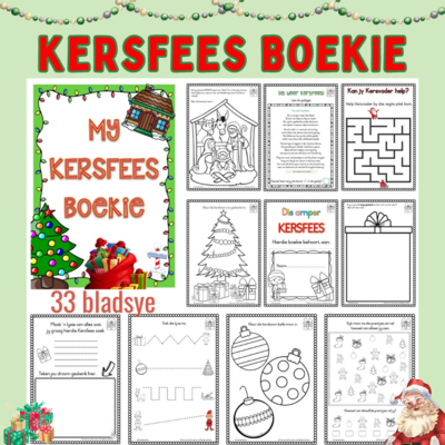 My Kersfees boekie