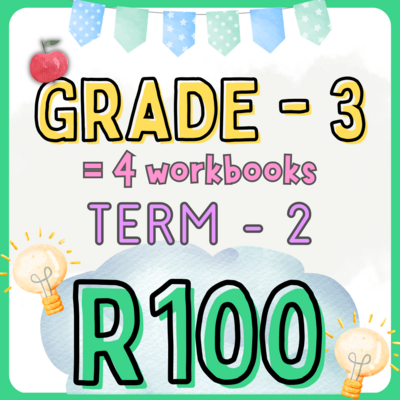 **Grade 3 - TERM 2 package**