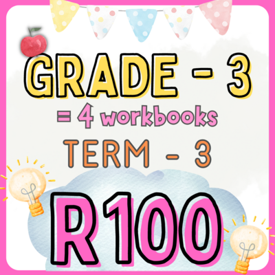 **Grade 3 - TERM 3 package**