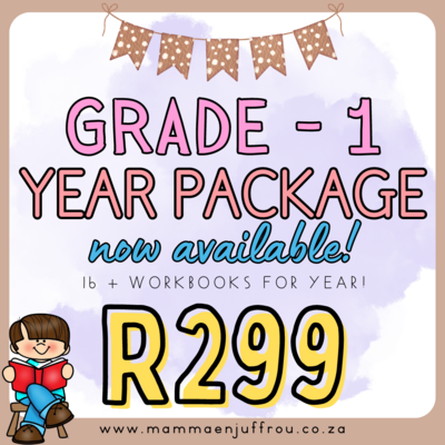 **Grade 1 - YEAR PACKAGE**