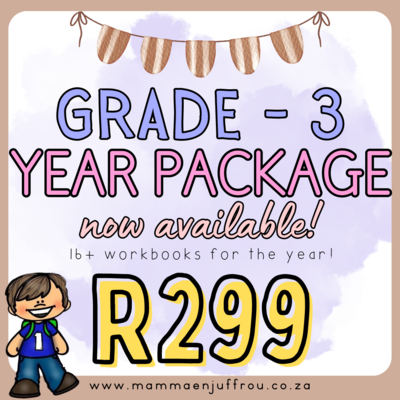 **Grade 3 - YEAR PACKAGE**