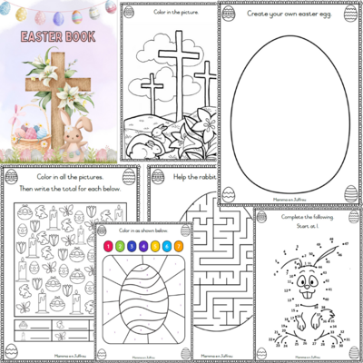 FREE / GRATIS Paasfees / Easter workbook