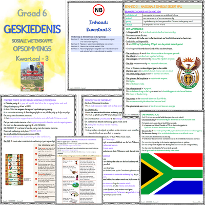 Graad 6 SW GESKIEDENIS - KW3 (ALMAL VERSTAAN)