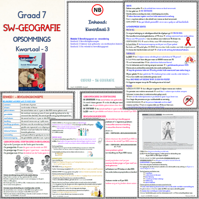 Graad 7 SW Geografie KW3 (OXFORD)