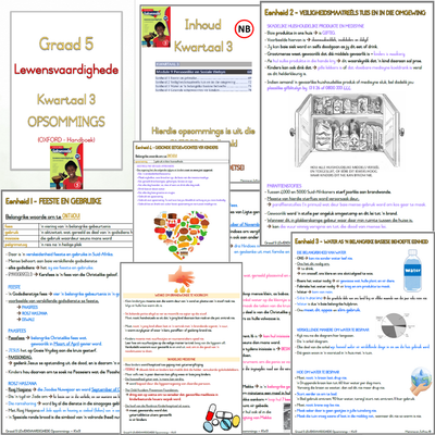 Graad 5 Lewensvaardighede KW3 (OXFORD)