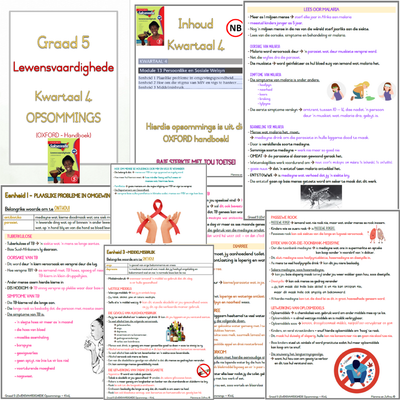 Graad 5 Lewensvaardighede KW4 (OXFORD)