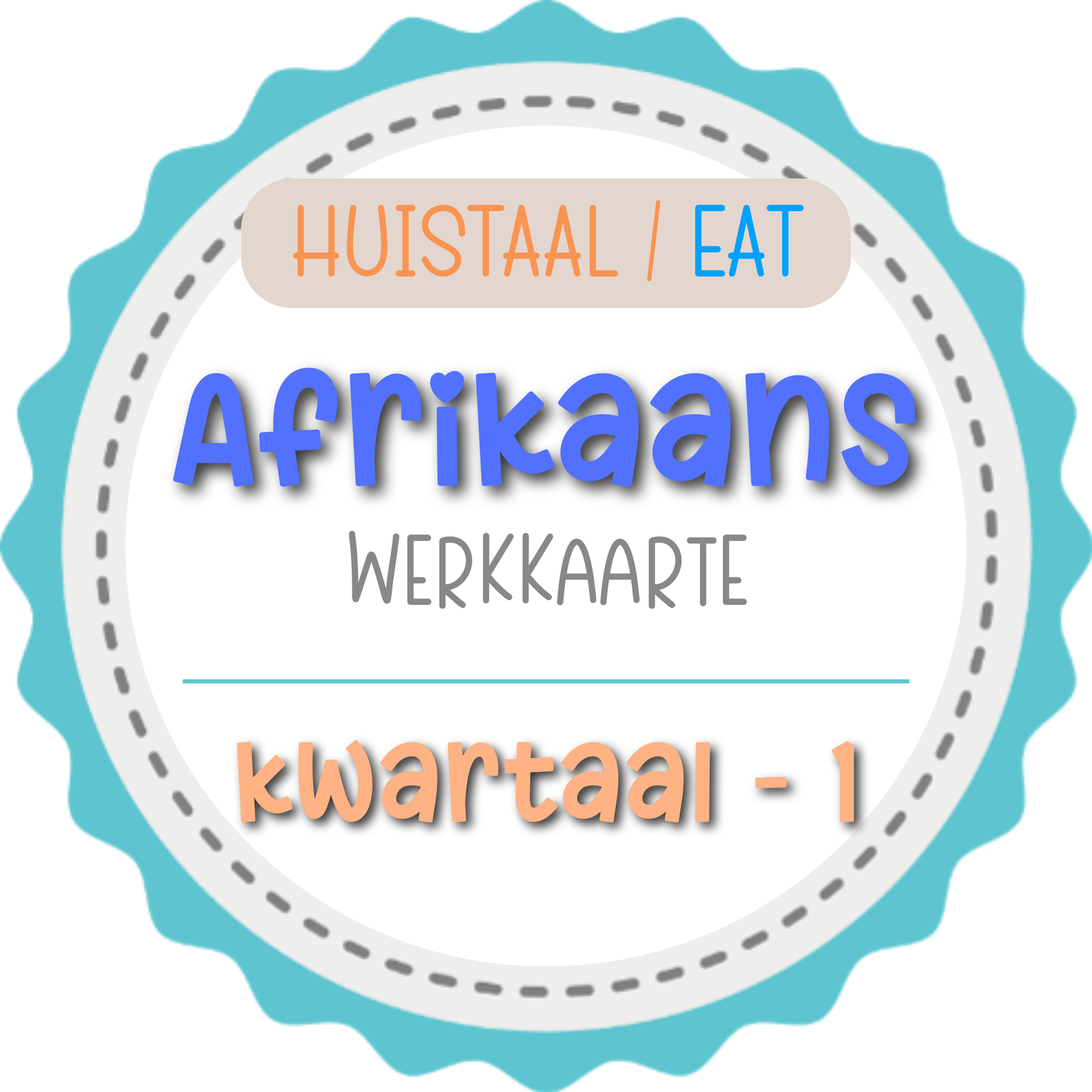 Graad 4 - Afrikaans HT/EAT Werkkaarte KW 1