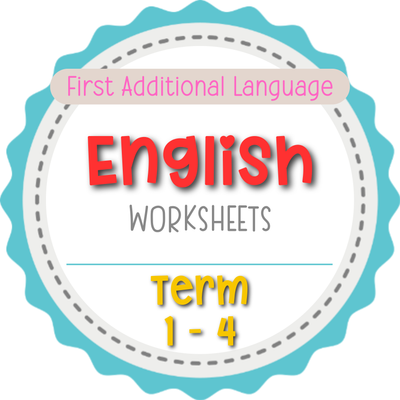 Graad 4 - English FAL Werkkaarte KW1 TOT KW4