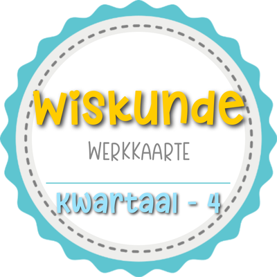 Graad 5 Wiskunde Werkkaarte KW 4
