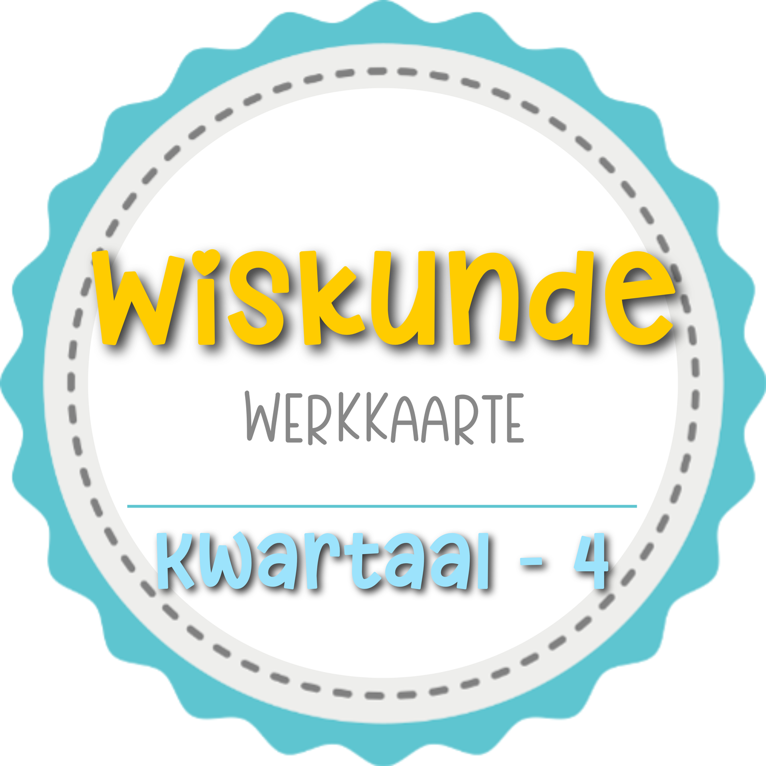 Graad 6 Wiskunde Kwartaal 4 Werkkaarte