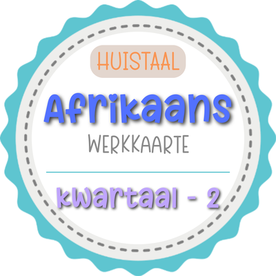 Graad 6 - Afrikaans HT Werkkaarte KW 2