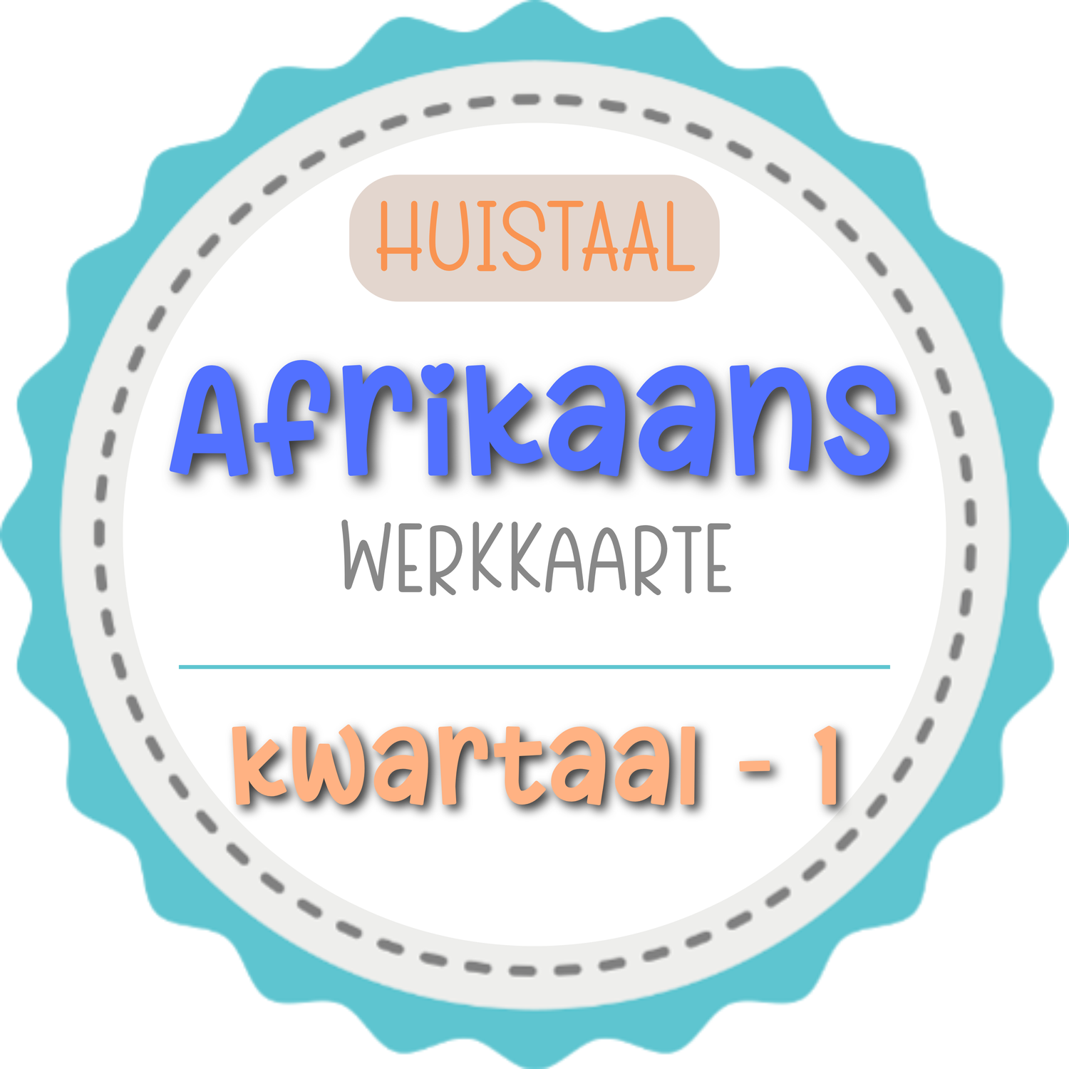 Graad 6 - Afrikaans HT Werkkaarte KW 1