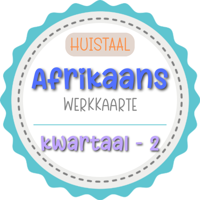 Graad 7 - Afrikaans HT Werkkaarte KW 2