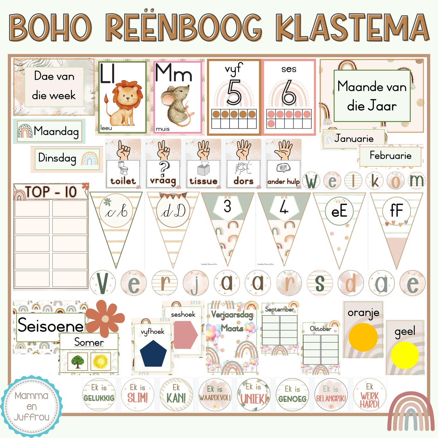 Klastema - Boho Reenboog