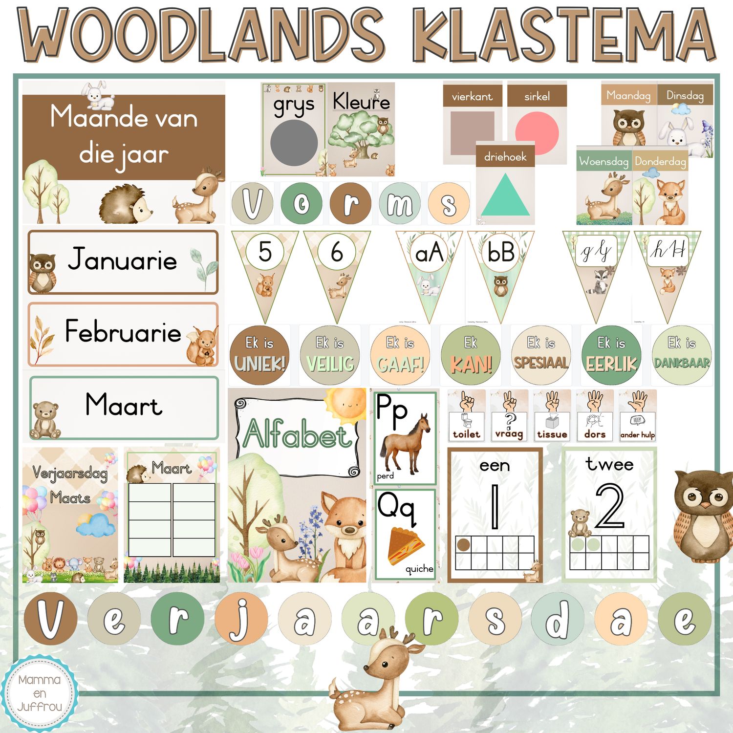 Klastema - Woodlands / Diere
