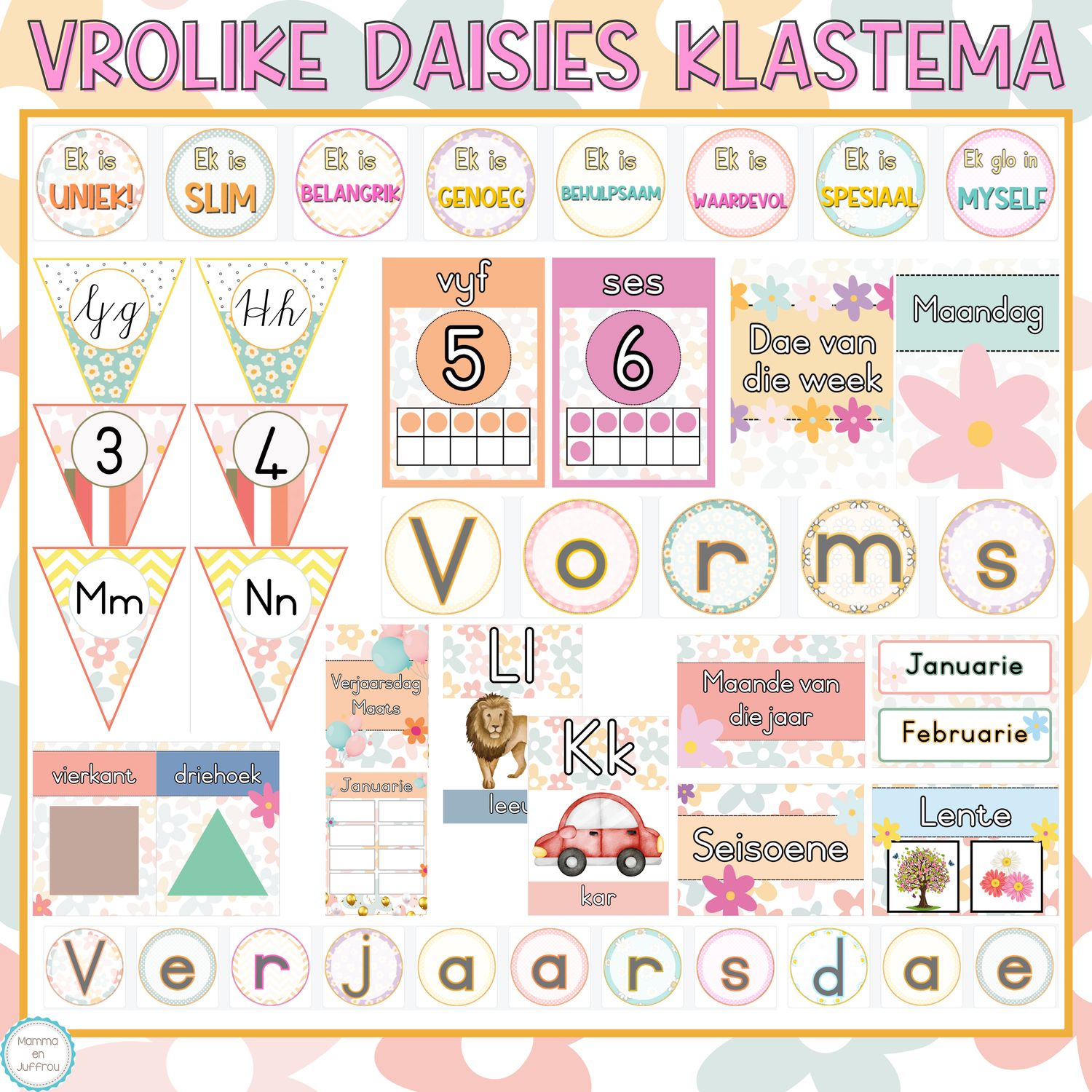Klastema - VROLIKE DAISIES