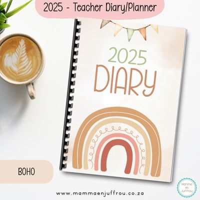 2025 Diary - BOHO