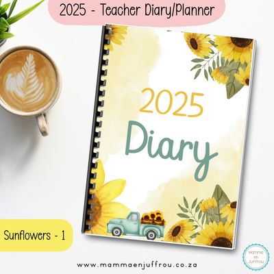 2025 Diary - Sunflowers 1