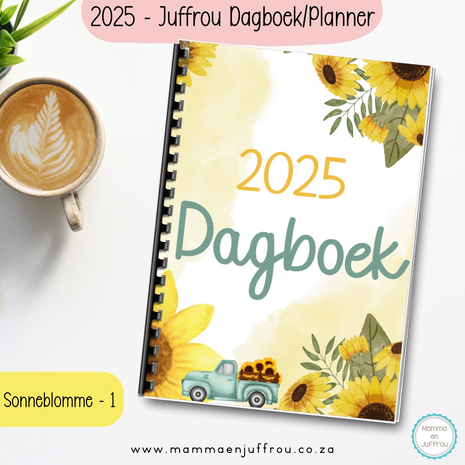 2025 Dagboek - Sonneblomme 1