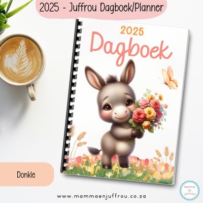 2025 Dagboek - Donkie
