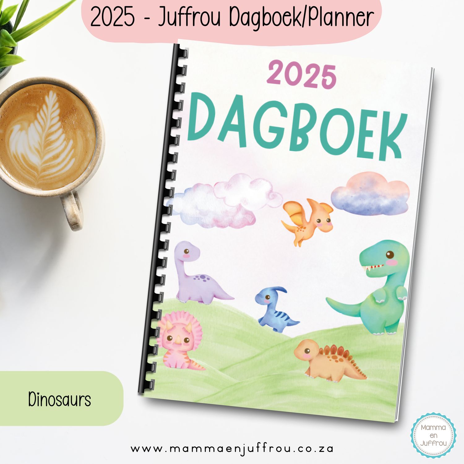 2025 Dagboek - Dinosaurs